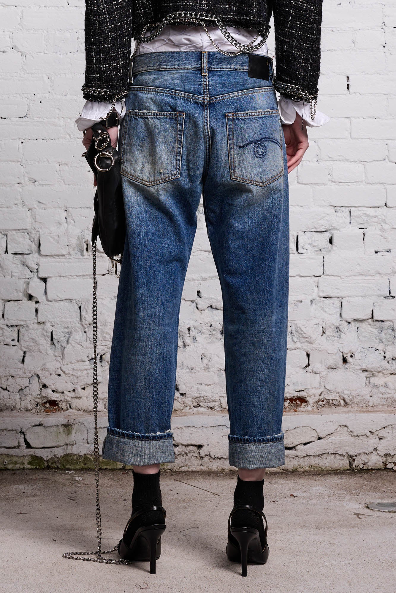 Boyfriend Jean - amber blue - R13