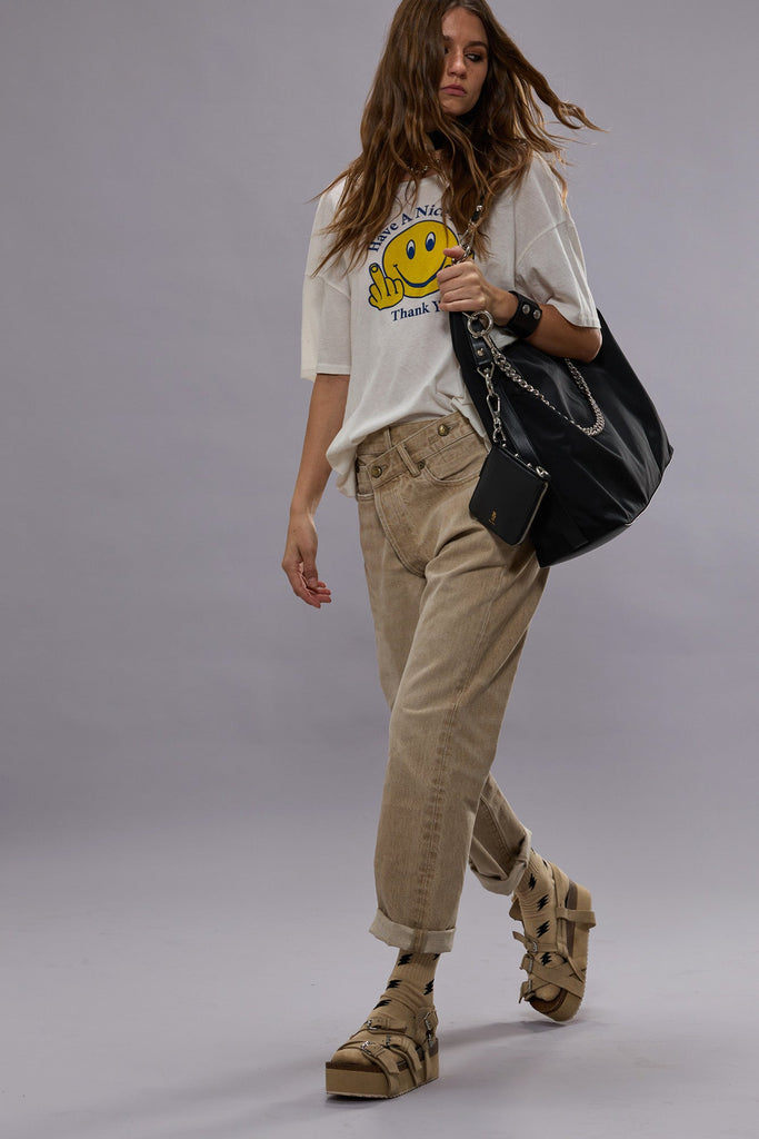 CROSSOVER JEAN - HARLYN KHAKI