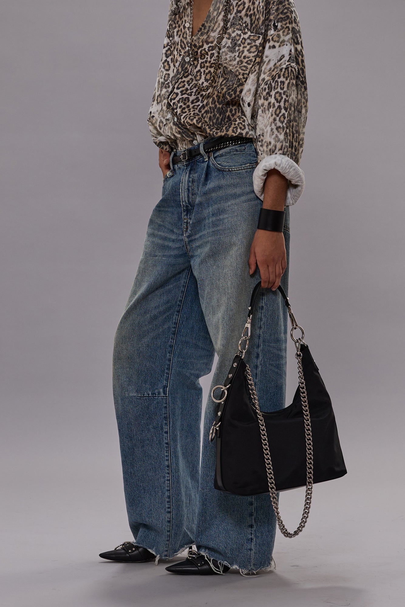 WAYNE ARTICULATED KNEE JEAN - LENA BLUE